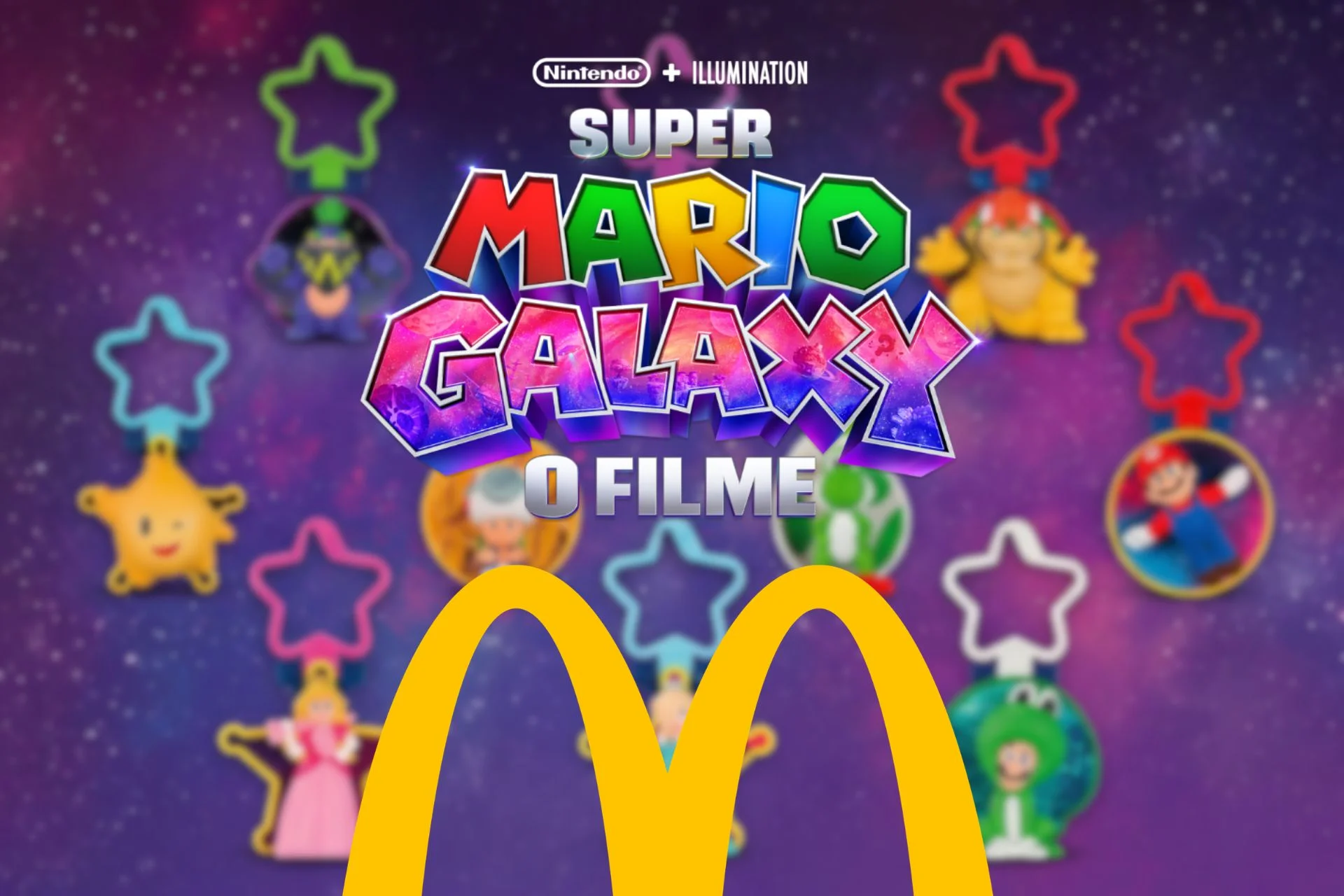 Novidade no Méqui Shopping Jardins: Super Mario Galaxy O Filme!